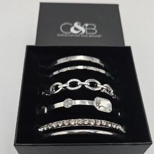 Christopher & Banks Silver Bracelet Collection